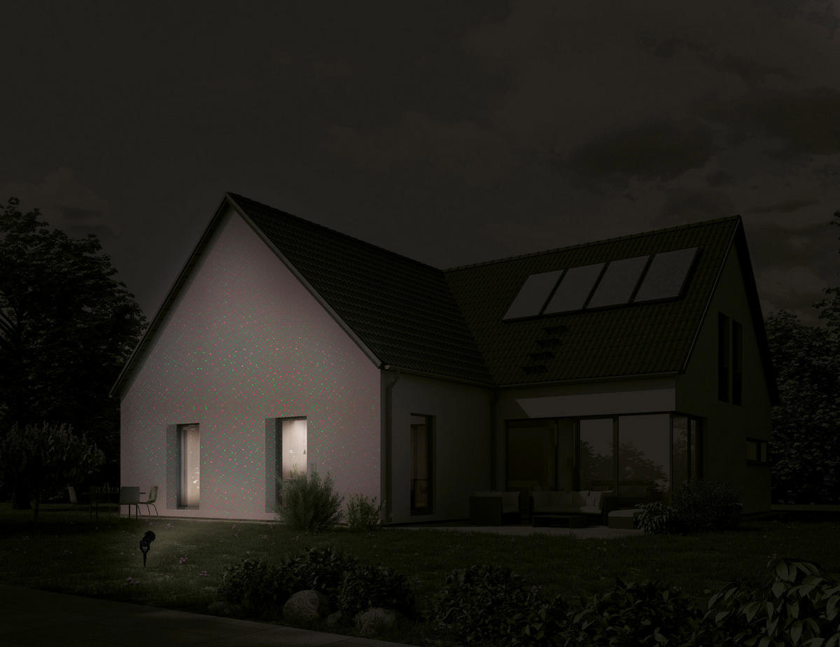 LED-Laser Erdspieß mit LED 5200861 H/D: ca. 40x10 cm LED Laser Erdspieß mit LED - (10,00/40,00cm) - Näve Leuchten