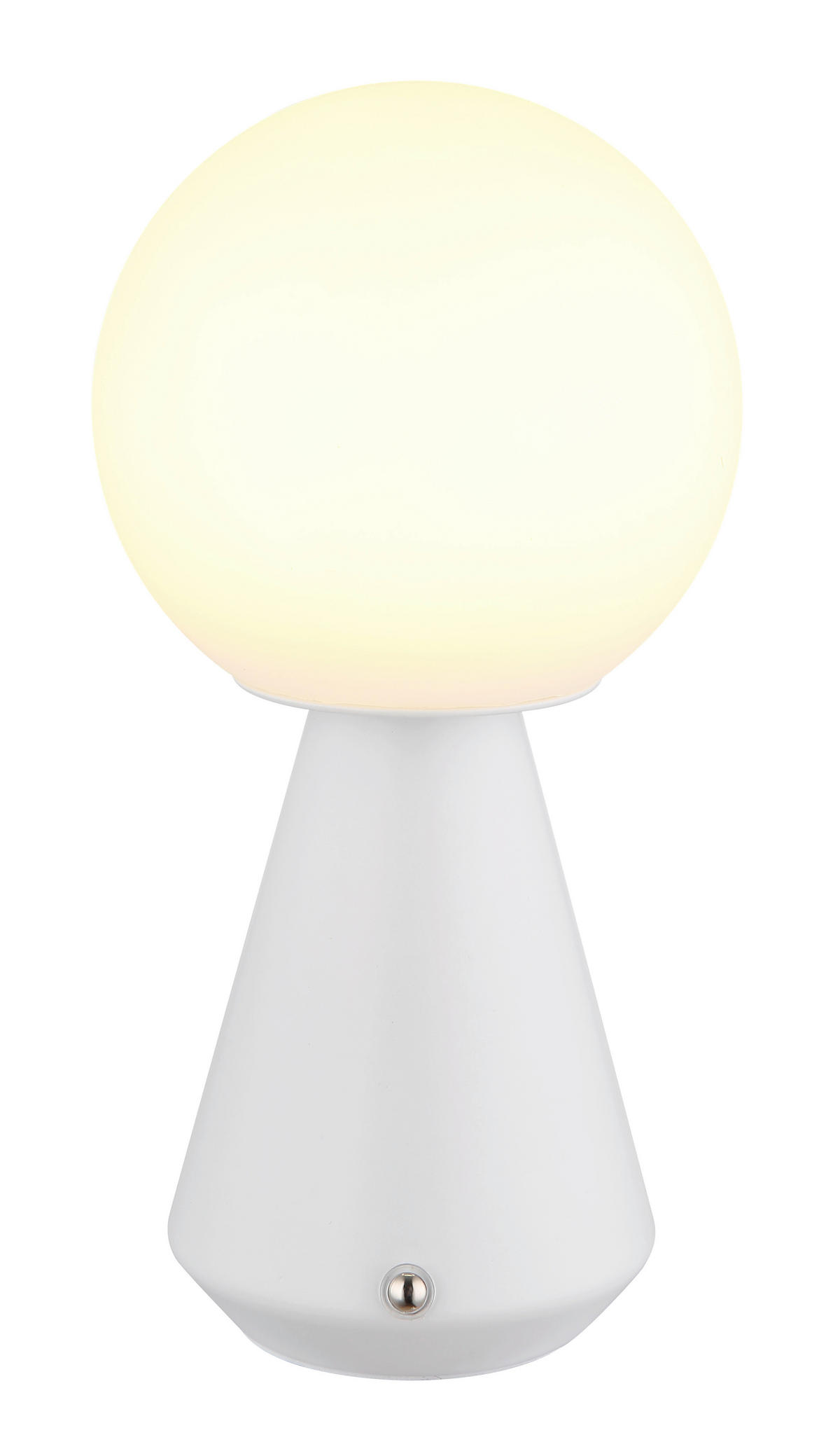 GLOBO Tischleuchte SORA - weiß/Opal (12,00/23,50cm) - GLOBO