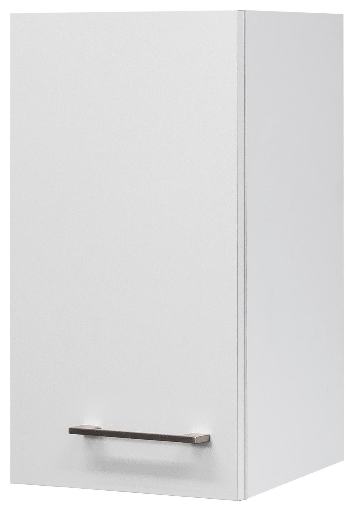 Hängeschrank Vita weiß matt B/H/T: ca. 30x54,8x32 cm Vita - weiß/Edelstahl (30,00/54,80/32,00cm) - Flex-Well