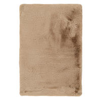 Kayoom Hochflorteppich Badematte Rabbit 425 beige B/H/L: ca. 40x3,5x60 cm Badematte Rabbit 425 - beige (60,00/40,00/3,50cm) - Kayoom