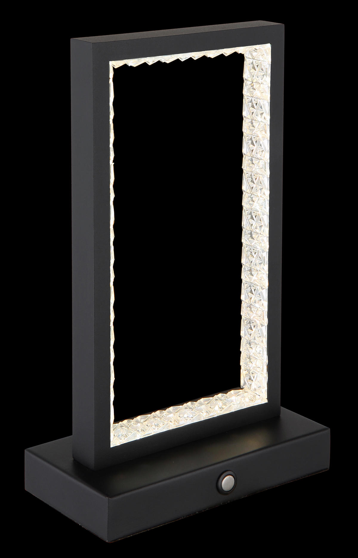 GLOBO LED-Tischleuchte transparent silber Acryl Aluminium B/H/T: ca. 7,5x23x14 cm SAMEGA - transparent/silber (7,50/23,00/14,00cm) - GLOBO
