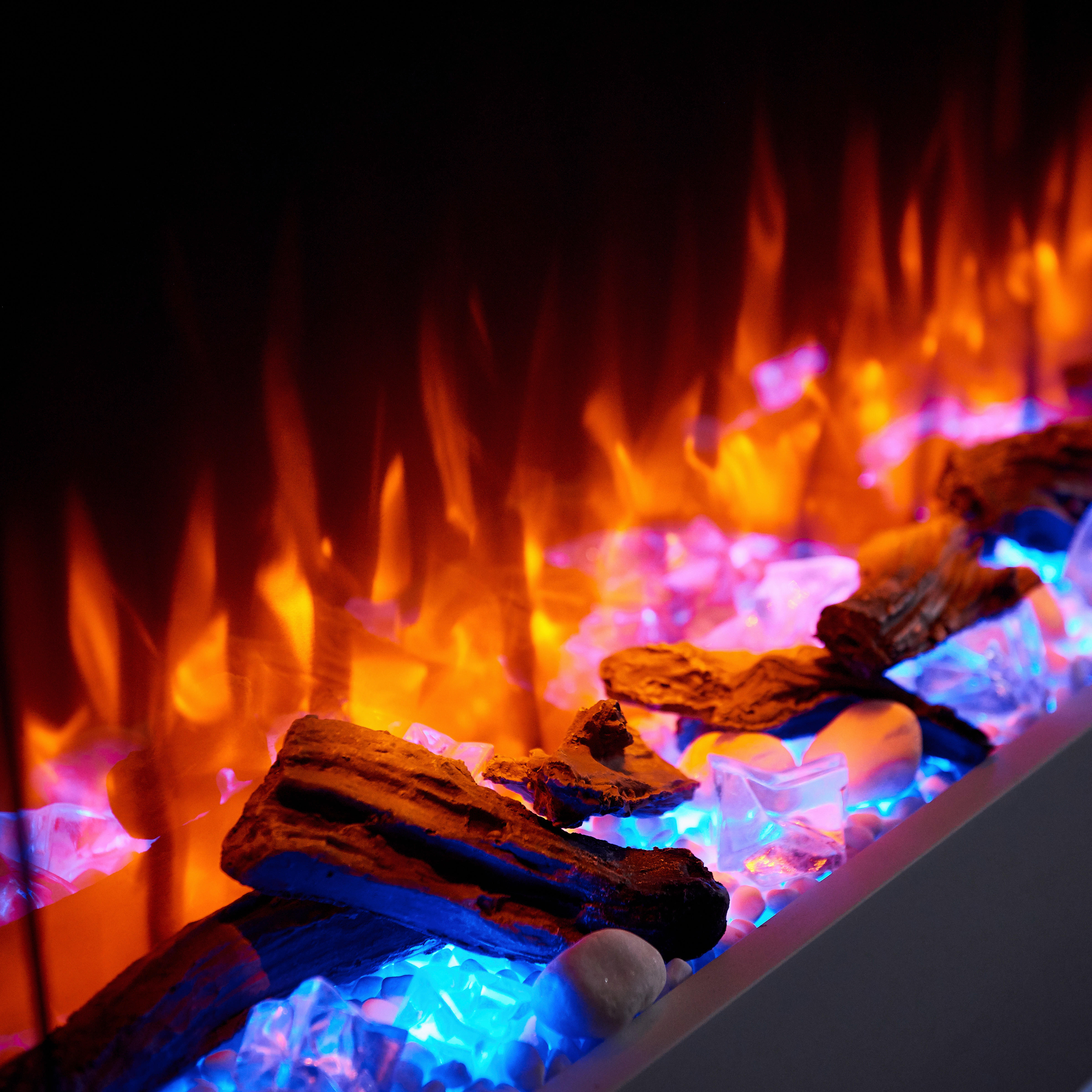 Balderia Elektrischer-Kamin Naran weiß MDF B/H/T: ca. 1000x840x245 cm Elekt.-Kamin Naran EF279A-MT279A - weiß (1000,00/840,00/245,00cm) - Balderia