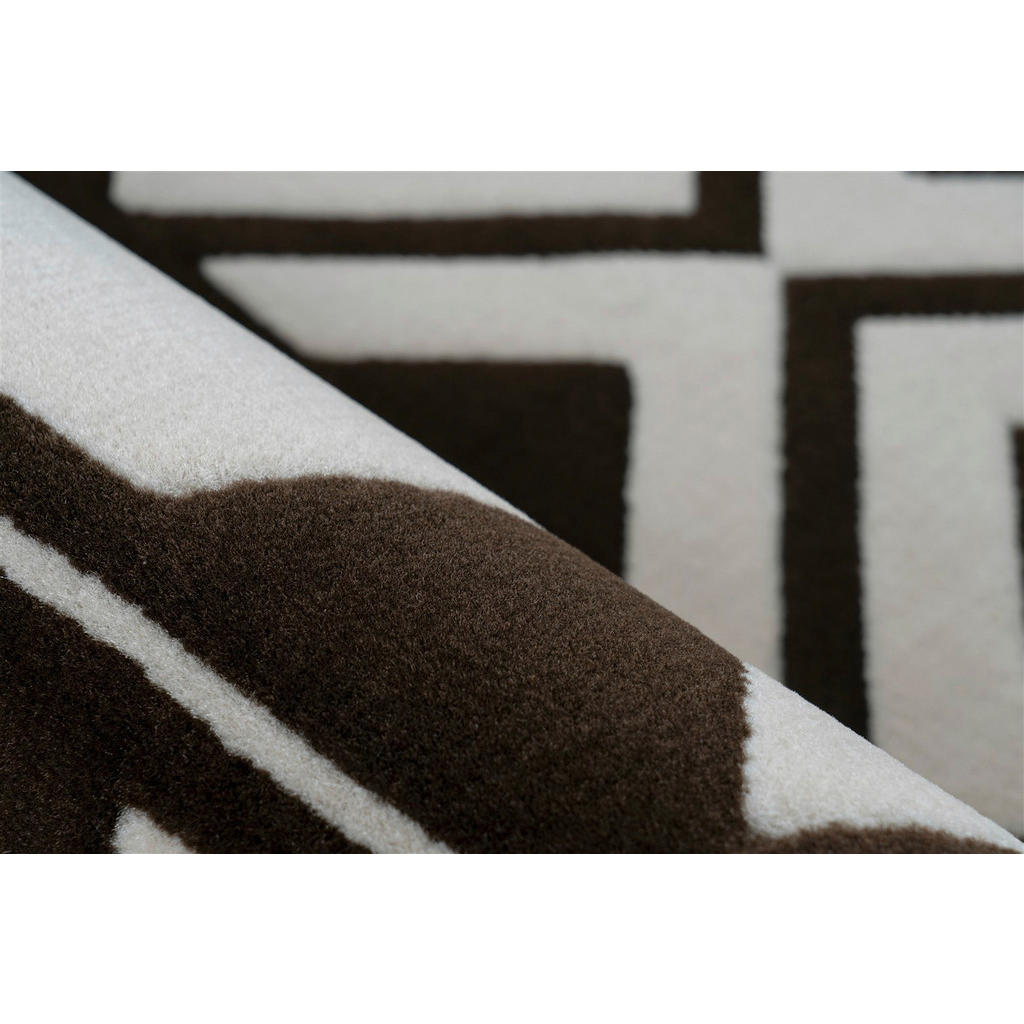 Thumbnail - Kayoom Kurzflorteppich Esperanto 725 creme B/L: ca. 80x150 cm