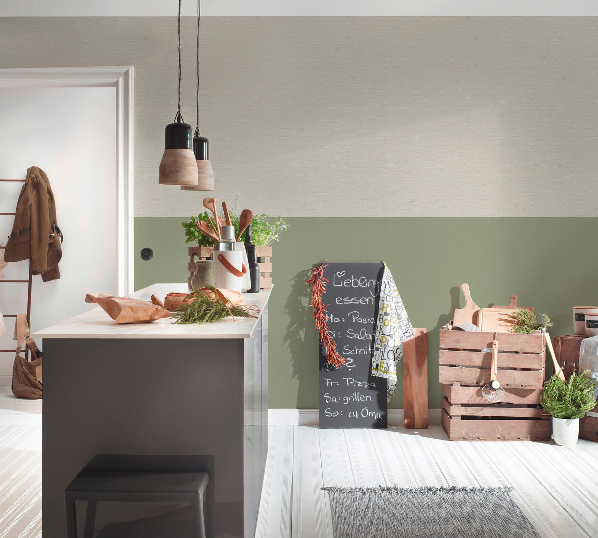 A.S.Creation Vliestapete Attractive Uni grau B/L: ca. 53x1005 cm Attractive - grau (53,00/1005,00cm) - A.S.Creation