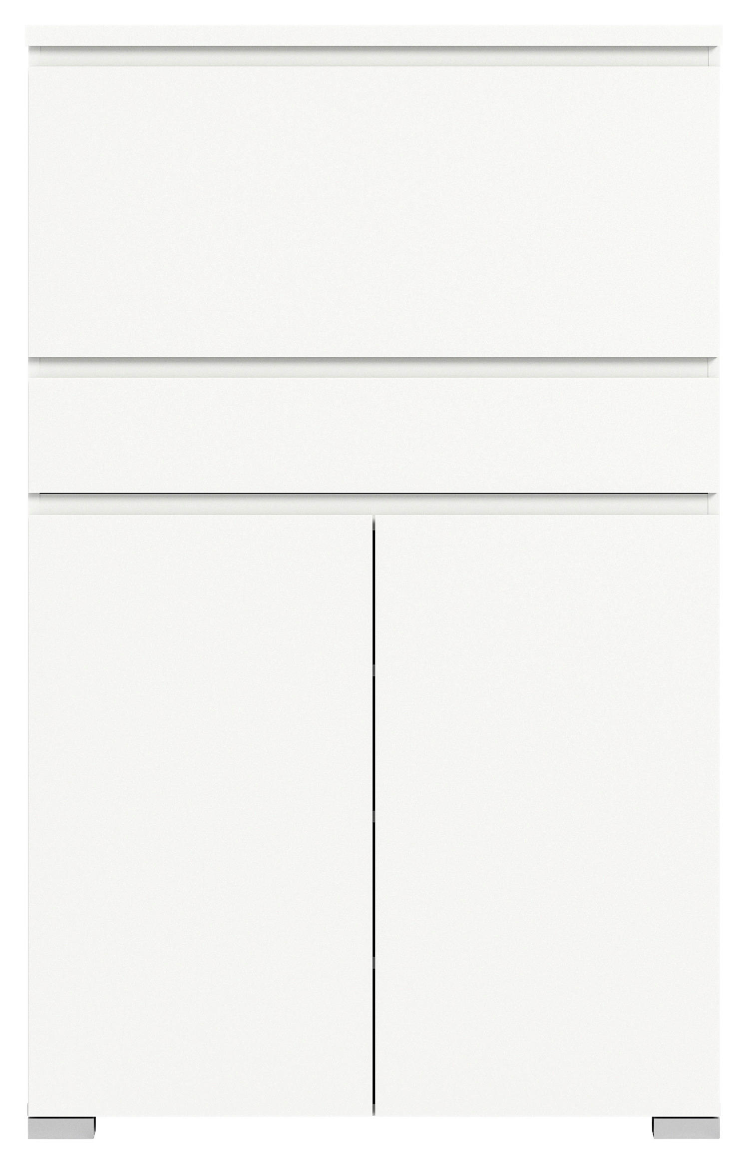 Schuhschrank Shoelove weiß B/H/T: ca. 95x151x27 cm Shoelove - weiß (95,00/151,00/27,00cm) - xonox.home