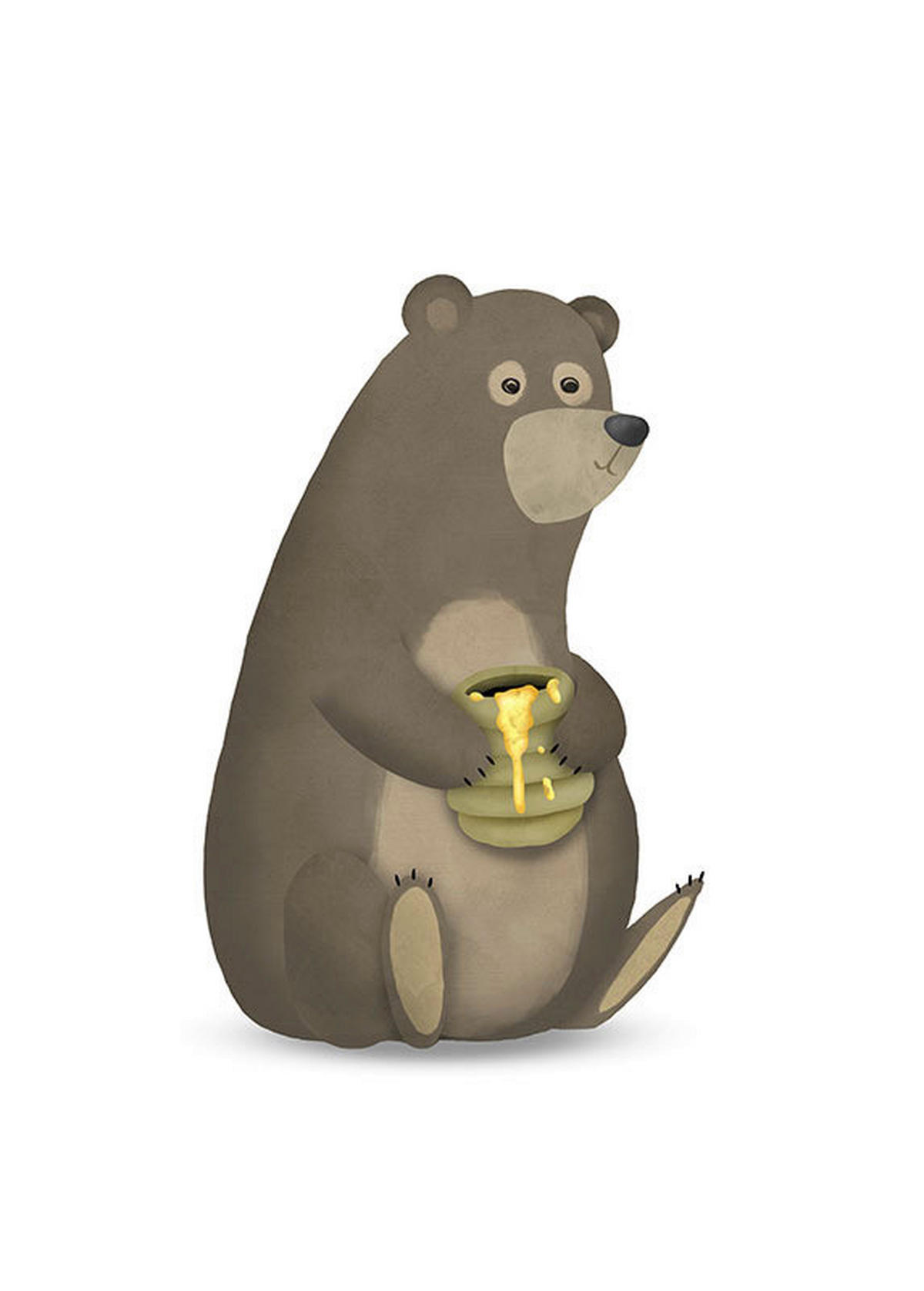 Komar Poster Cute Animal Bear Cute Animal Bear - Komar