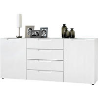 Kommode Mailand B/H/T: ca. 180x79x40 cm Mailand - weiß (180,00/79,00/40,00cm)