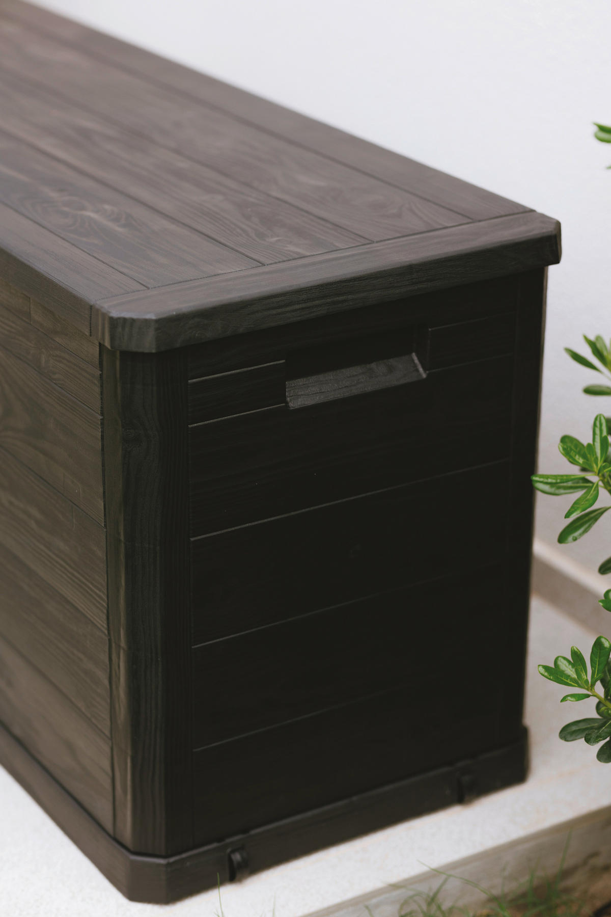 Toomax Aufbewahrungsbox Woodys 280 anthrazit Kunststoff B/H/T: ca. 117x56x45 cm Woodys 280 - anthrazit (117,00/56,00/45,00cm) - Toomax