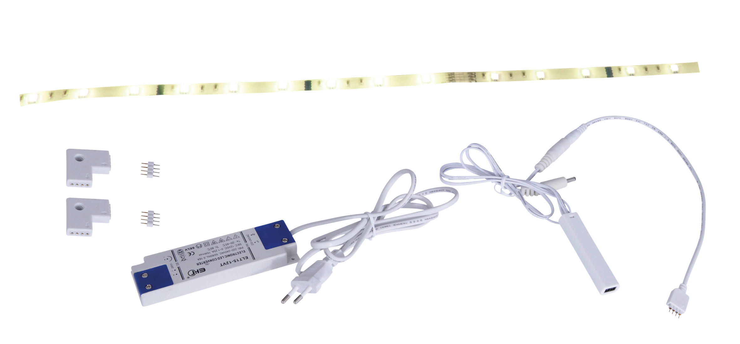 Näve Leuchten LED-Stripe 5109726 warmweiß Kunststoff B/H/T: ca. 1,2x0,4x30 cm LED Stripe - warmweiß (1,20/0,40/30,00cm) - Näve Leuchten