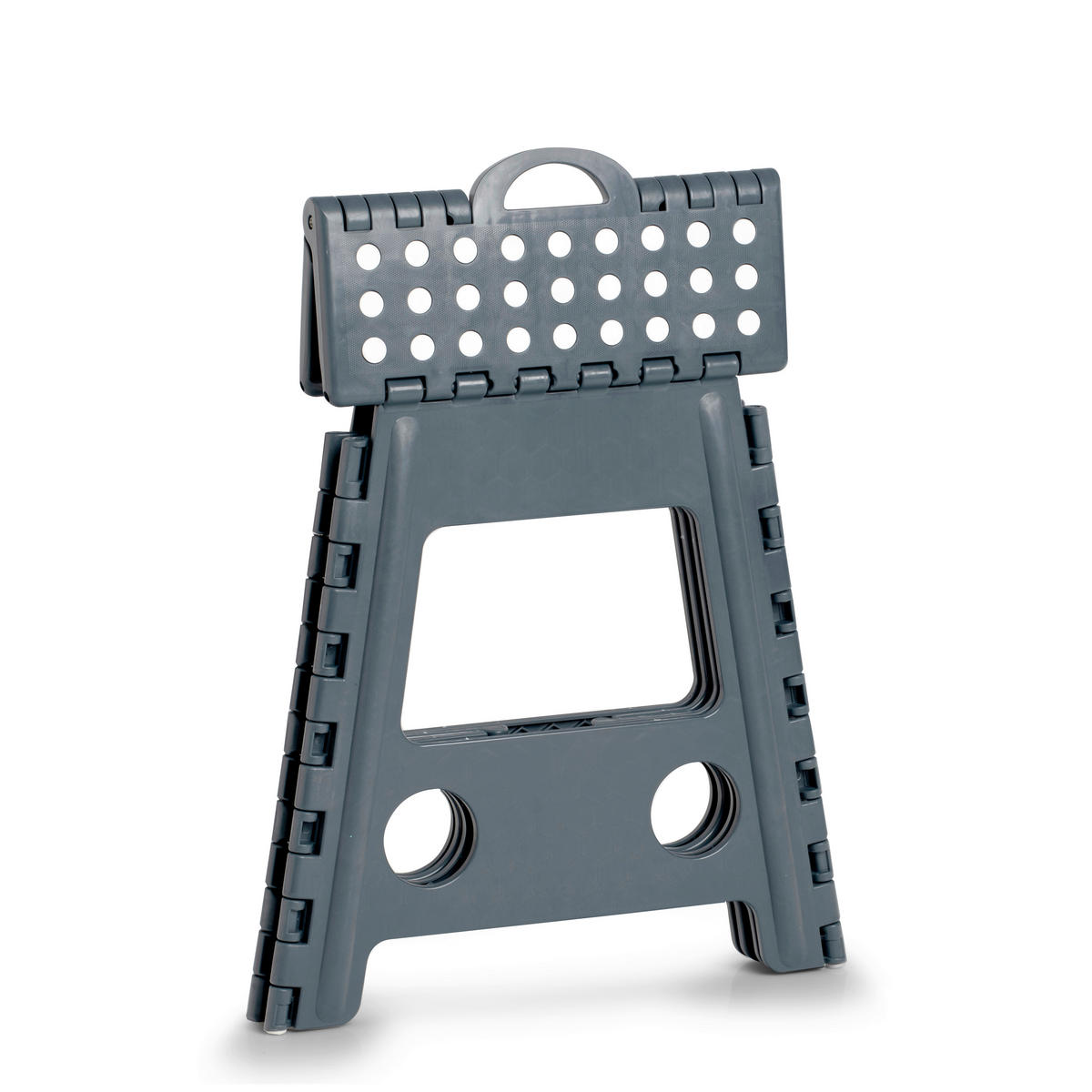 Zeller Klapphocker anthrazit B/H/L: ca. 31x39x38,5 cm Klapphocker - anthrazit (38,50/31,00/39,00cm) - Zeller
