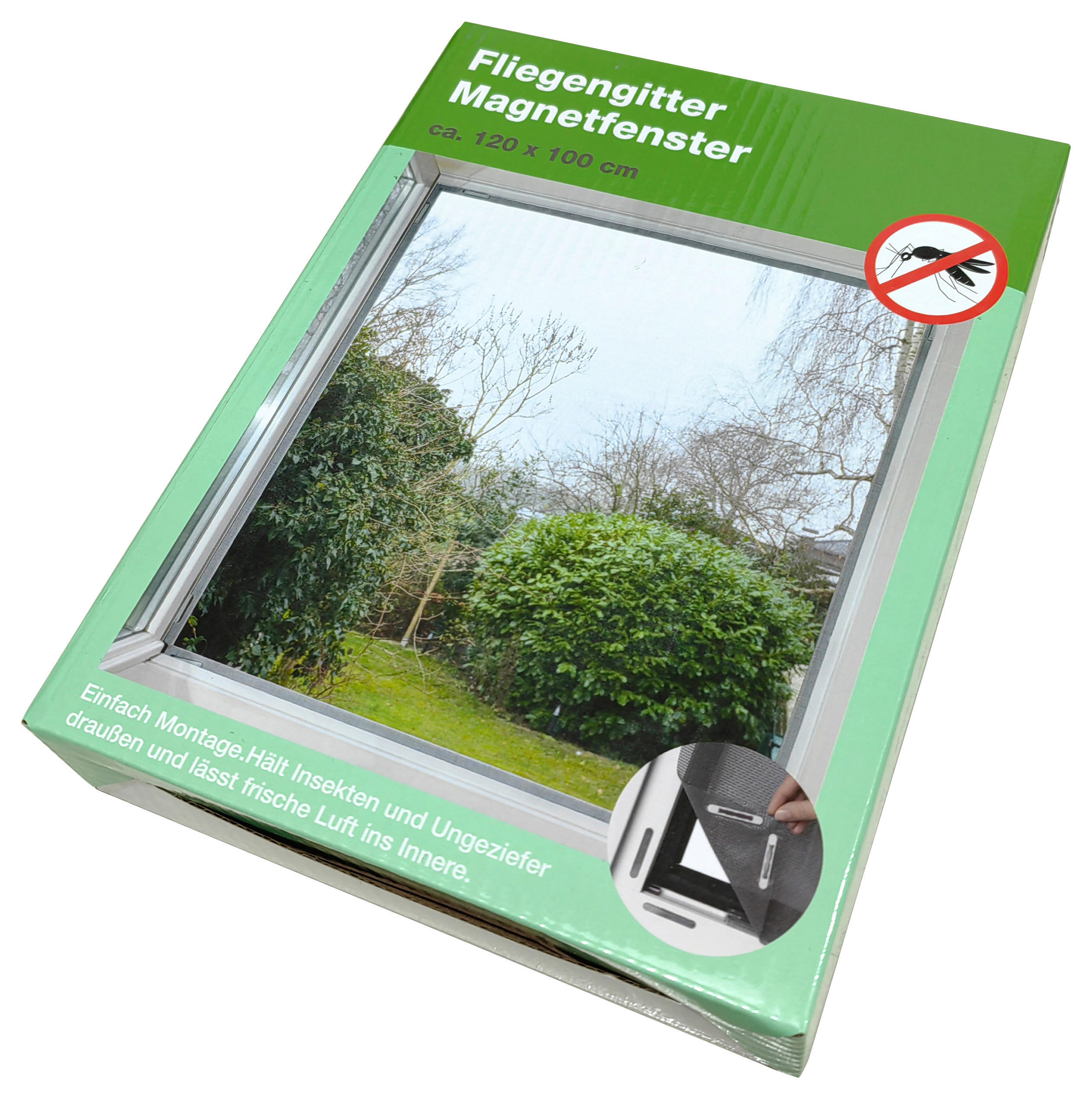 Thumbnail - Fliegengitter schwarz B/L: ca. 100x120 cm