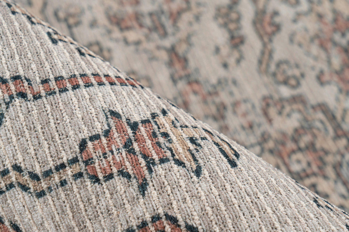 Kayoom Flachflorteppich Perry 325 beige B/L: ca. 80x150 cm Perry 325 - beige (80,00/150,00cm) - Kayoom