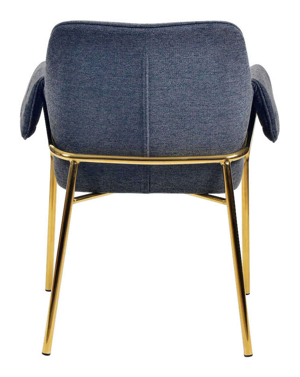Stuhl Kelsey 101 anthrazit Microfaser B/H/T: ca. 69x82,5x60 cm Kelsey 101 - gold/anthrazit (69,00/82,50/60,00cm) - 360 Living