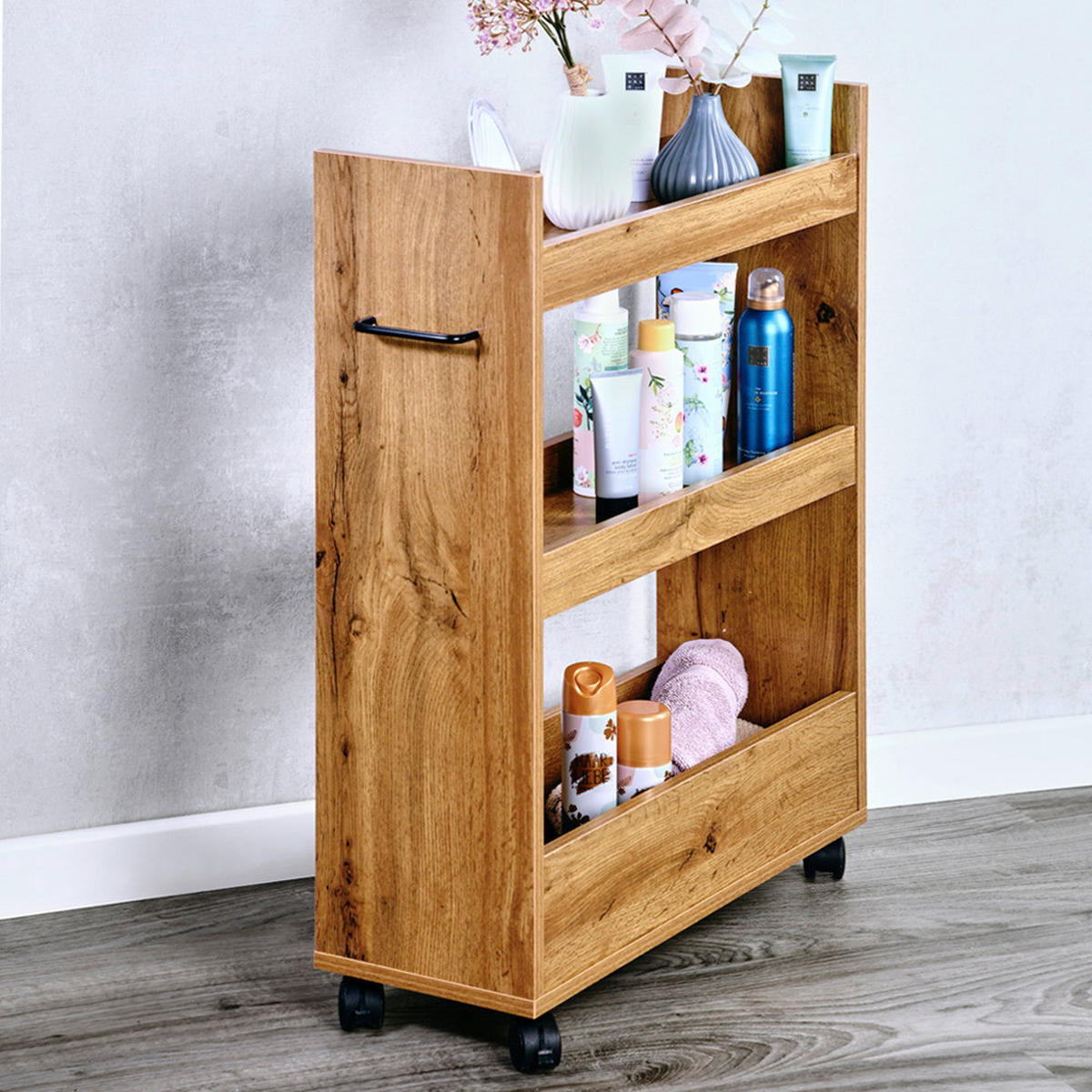 Kesper Nischenregal natur Spanplatte B/H/L: ca. 22x78x60 cm Nischenregal - natur (60,00/22,00/78,00cm) - Kesper