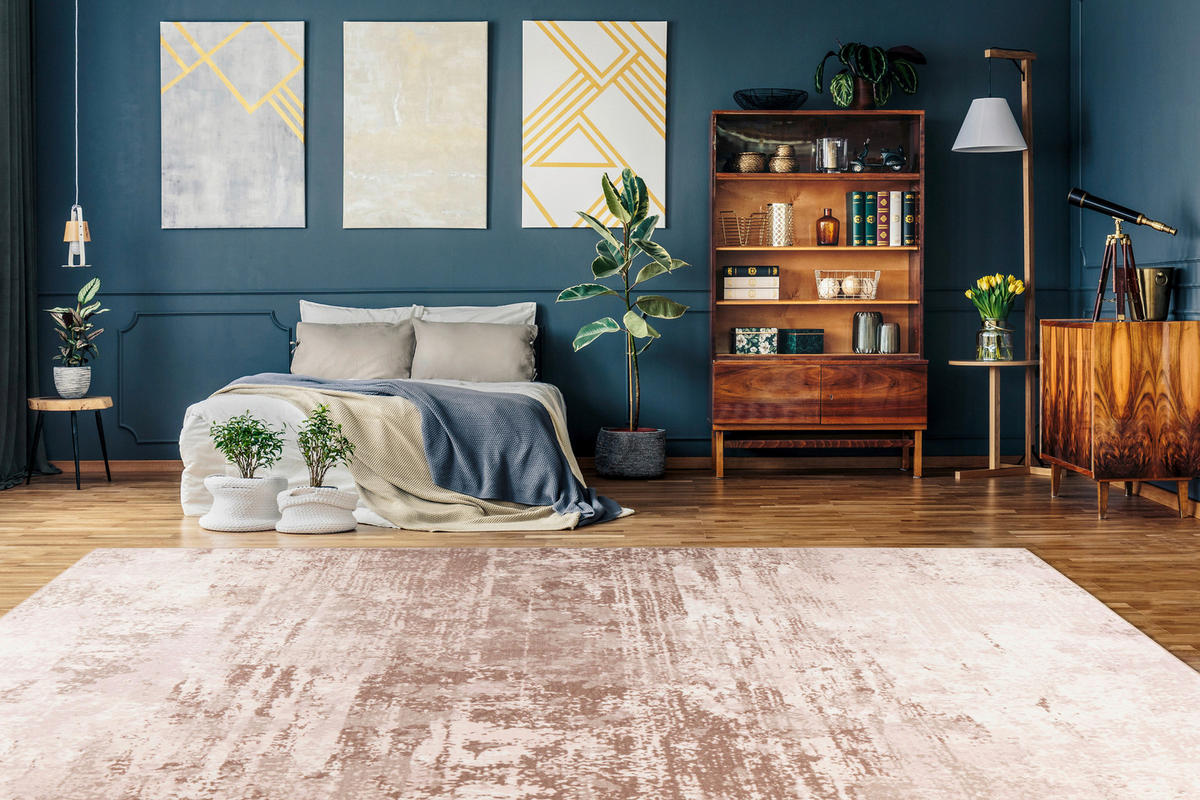 360Living Teppich Saphira beige B/L: ca. 80x150 cm Saphira - beige (80,00/150,00cm) - 360Living