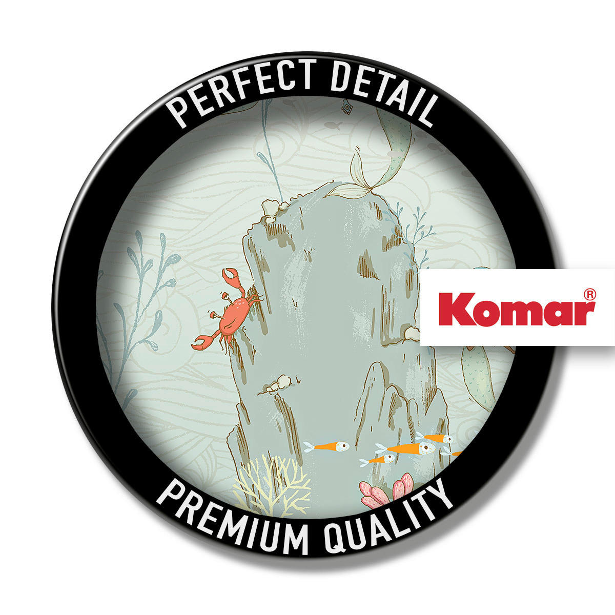 Komar Fototapete Mermaids B/L: ca. 350x280 cm Mermaids - (350,00/280,00cm) - Komar