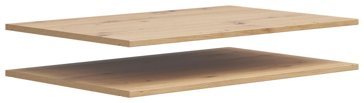 Einlegeböden-Set Multi-Stauraum Typ 47 Eiche Artisan Nachbildung B/H/T: ca. 77x1,5x36 cm Multi-Stauraum Typ 47 - Eiche (77,00/1,50/36,00cm)