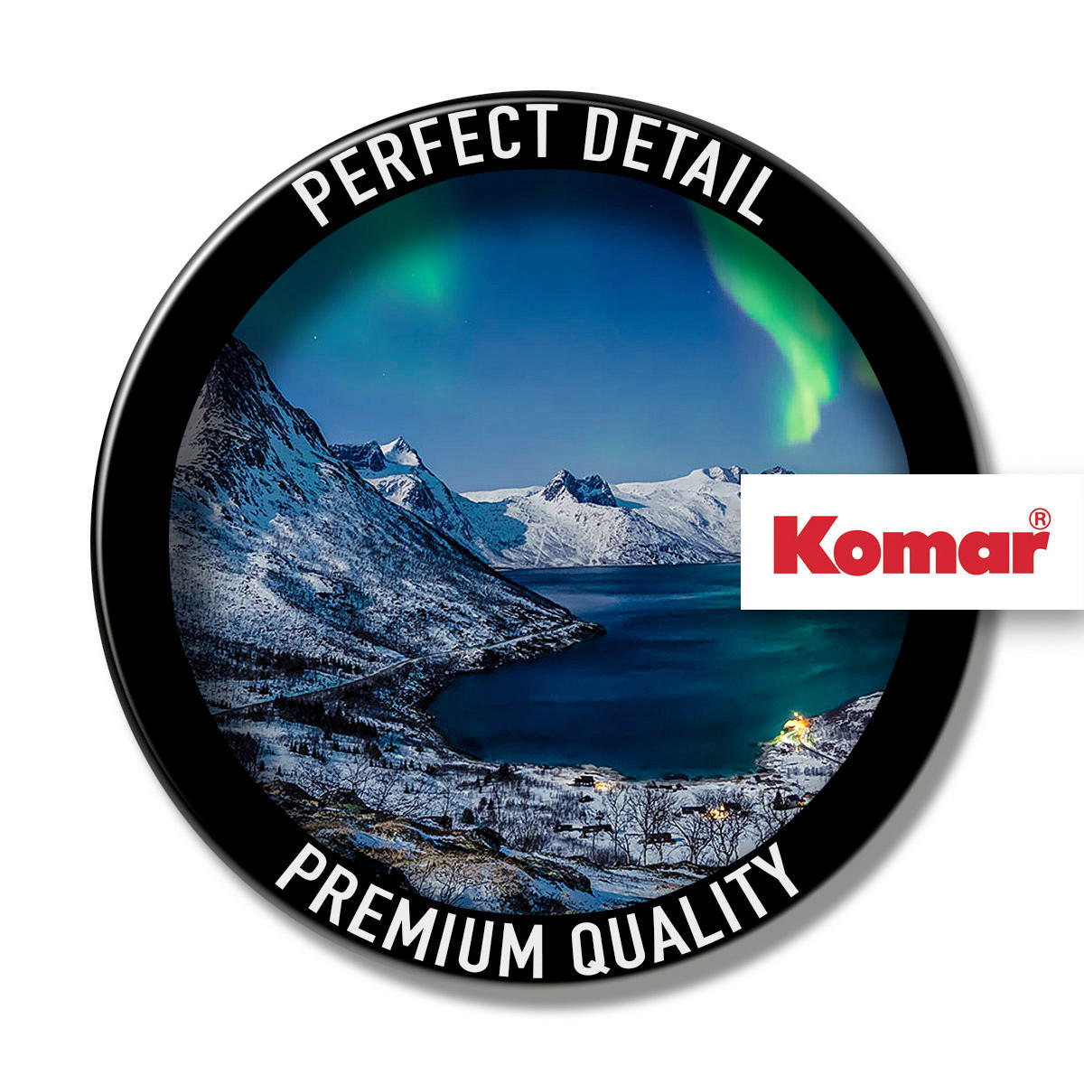 Komar Fototapete I LOVE Norway B/L: ca. 400x250 cm I LOVE Norway - (400,00/250,00cm) - Komar