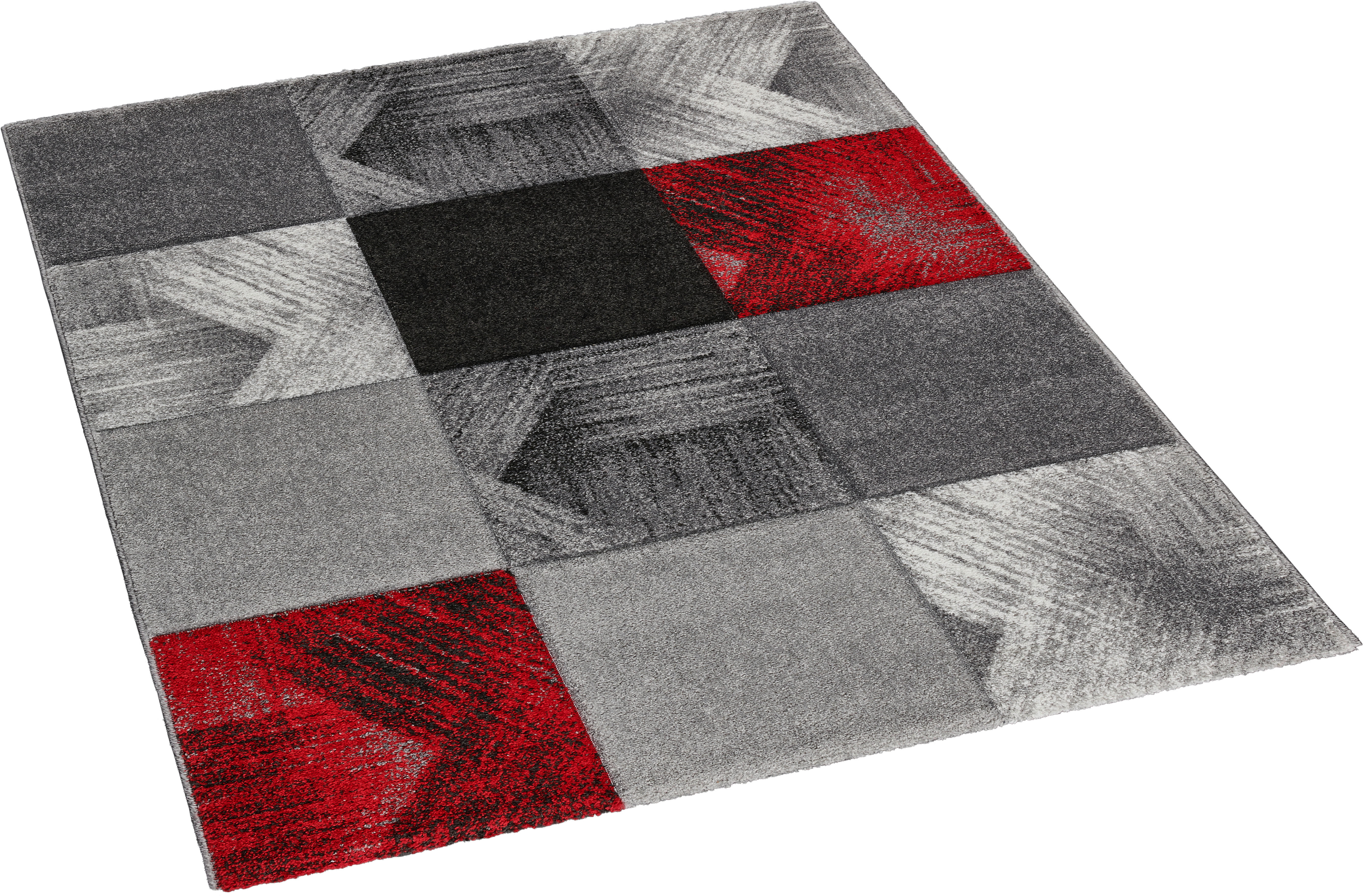 Webteppich Malta rot B/L: ca. 120x170 cm Malta - rot (120,00/170,00cm)