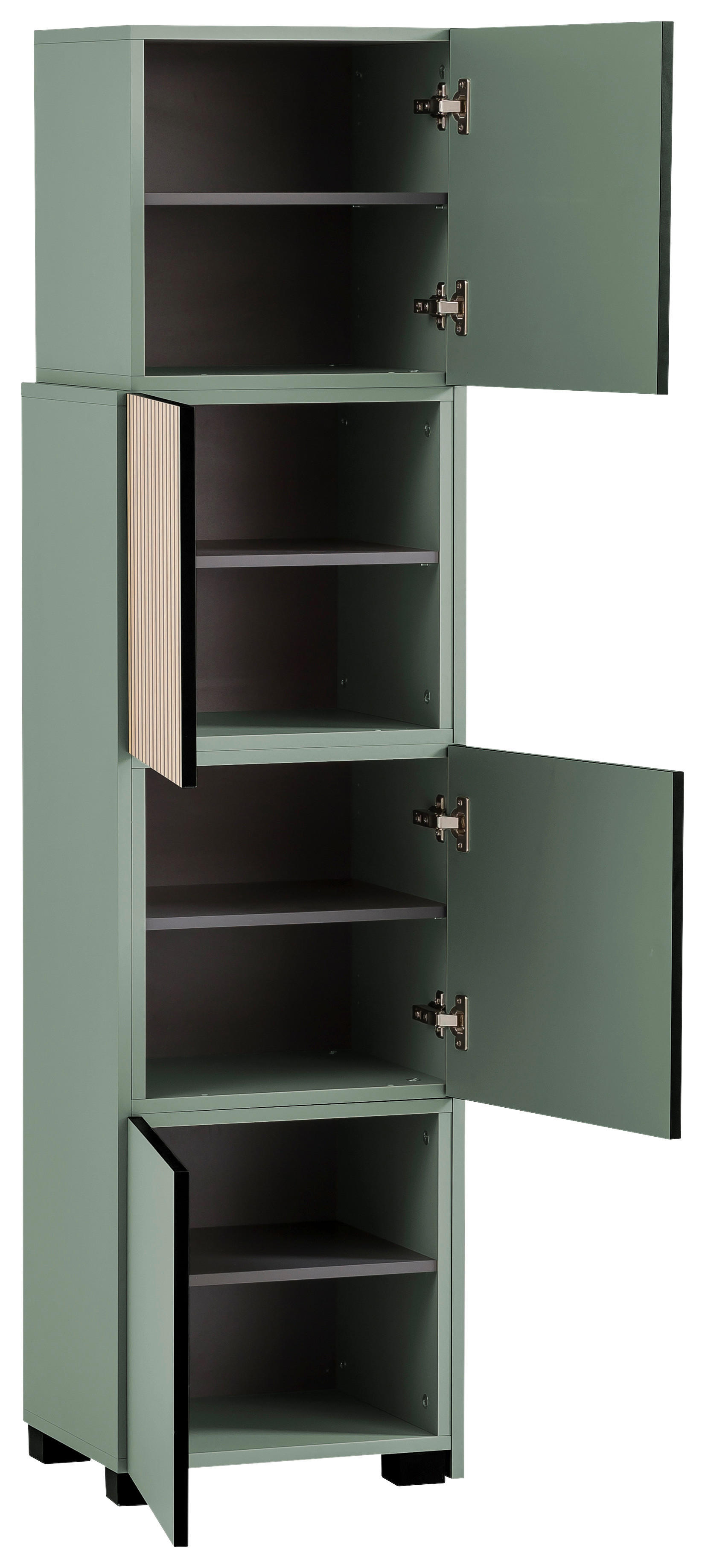 Regal Alexa Pistazie B/H/T: ca. 76x165,1x33,1 cm Alexa - Pistazie (76,00/165,10/33,10cm) - Möbelpartner