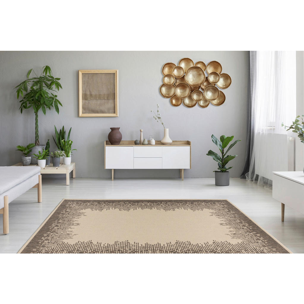 Thumbnail - 360Living Teppich Splash creme B/L: ca. 120x170 cm