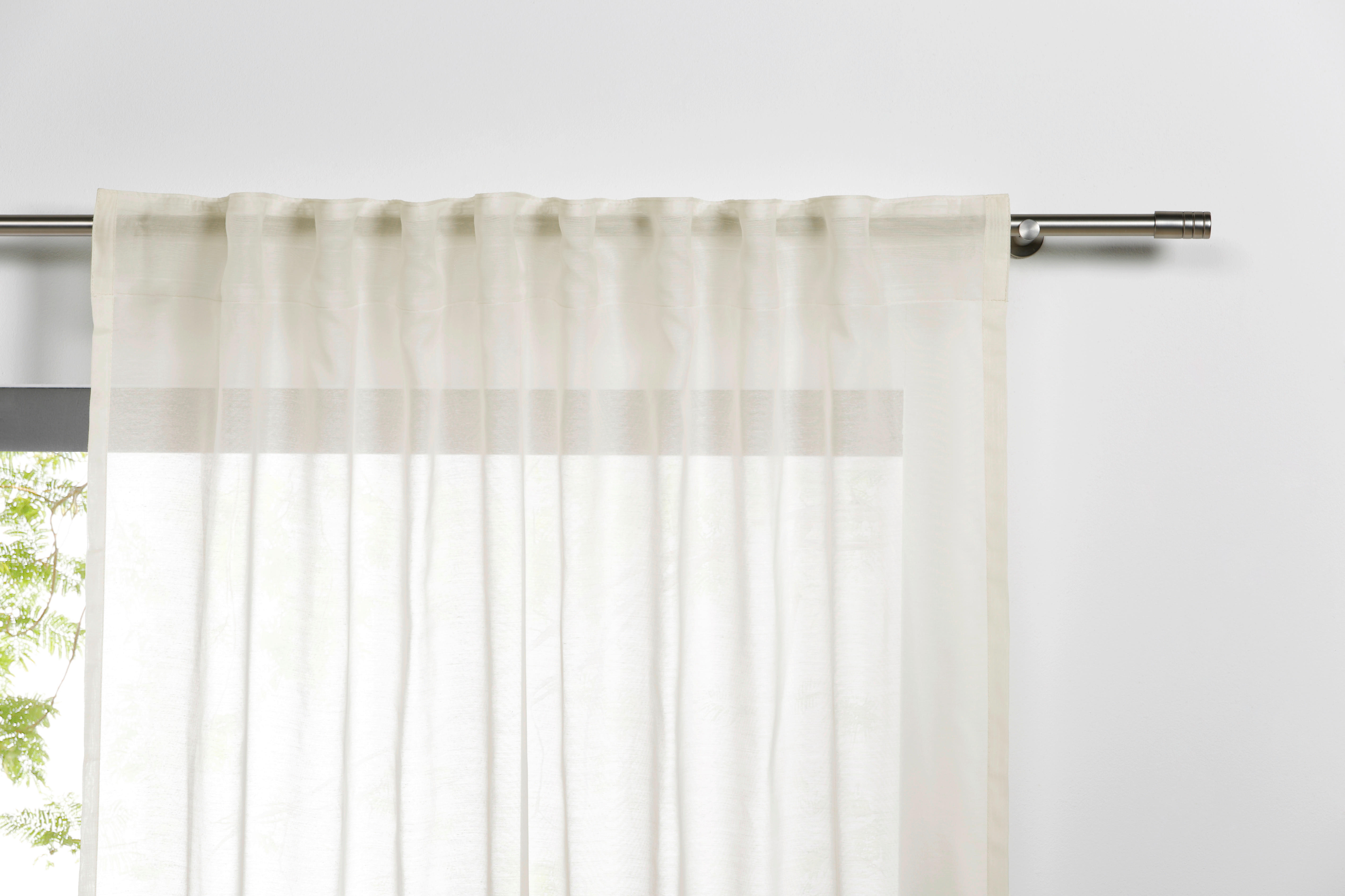 Kombivorhang PURE ecru B/L: ca. 135x245 cm PURE - ecru (135,00/245,00cm)