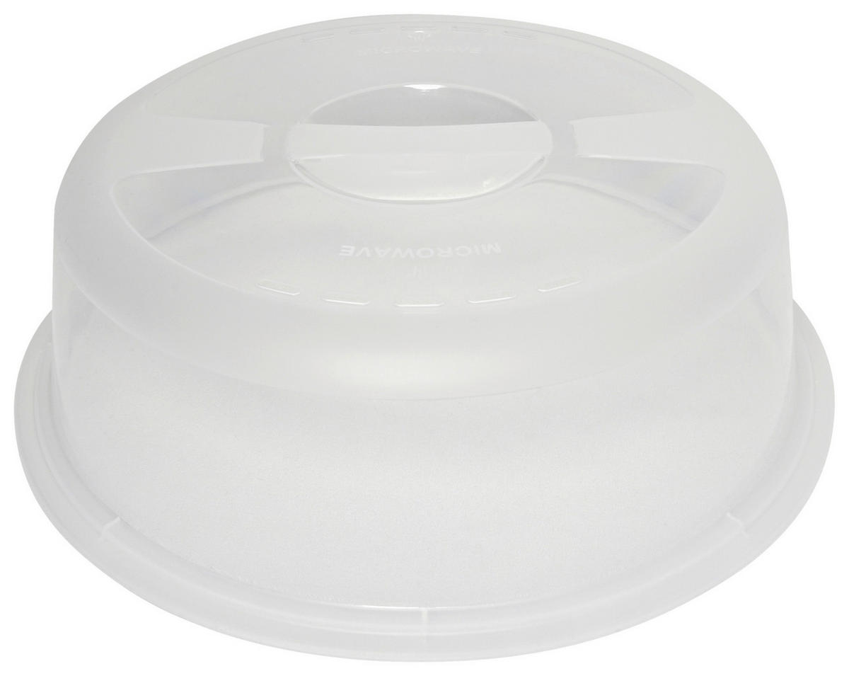 MICHELINO Mikrowellen-Abdeckhaube transparent D: ca. 26 cm Mikrowellen-Abdeckhaube - transparent (26,00cm) - MICHELINO