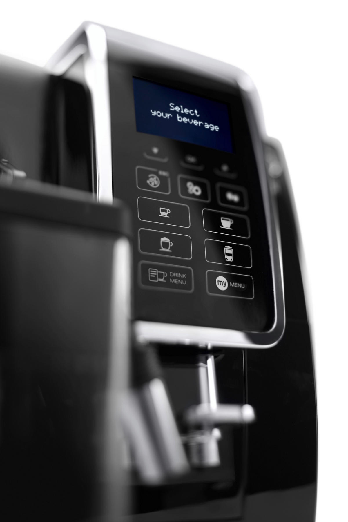 DeLonghi Kaffeevollautomat ECAM350.55.B schwarz Kunststoff B/H/T: ca. 24x35x43 cm Kaffeevollautomat ECAM350.55.B - schwarz (24,00/35,00/43,00cm) - DeLonghi
