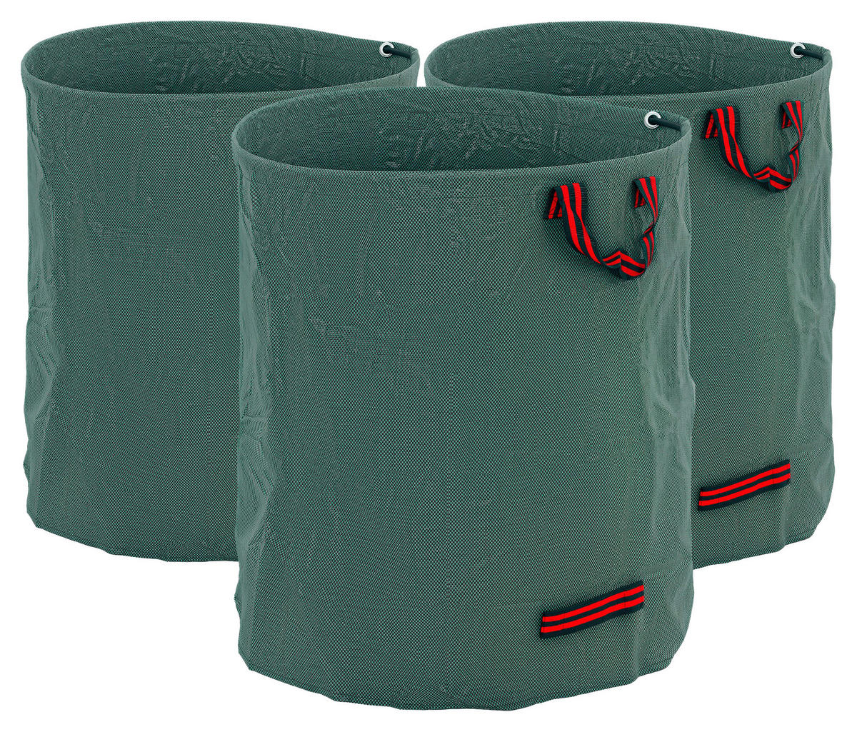 Outsunny Gartenabfallsack grün B/H/L: ca. 67x76x67 cm Gartenabfallsack - grün (67,00/67,00/76,00cm) - Outsunny