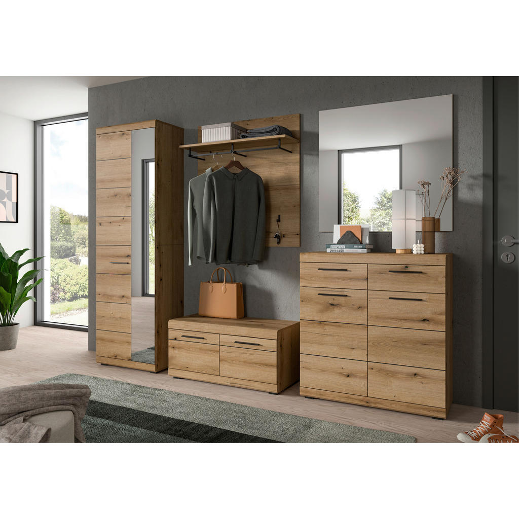 Thumbnail - Sitzbank SCOUT Evoke Oak Nachbildung B/H/T: ca. 90x44x40 cm