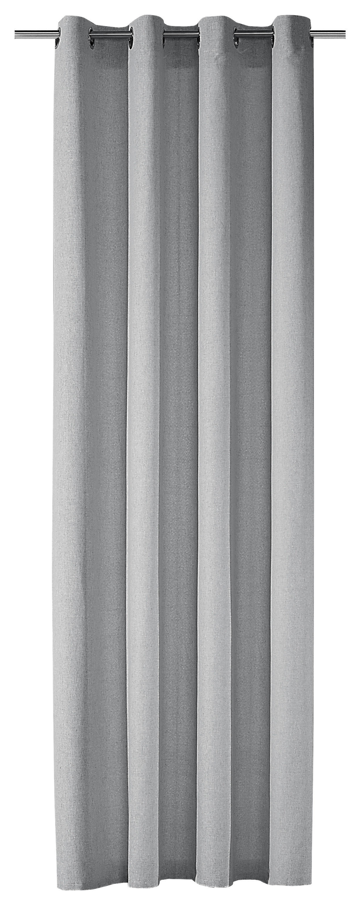 Ösenvorhang Sevilla dunkelgrau B/L: ca. 135x245 cm Sevilla - dunkelgrau (135,00/245,00cm)