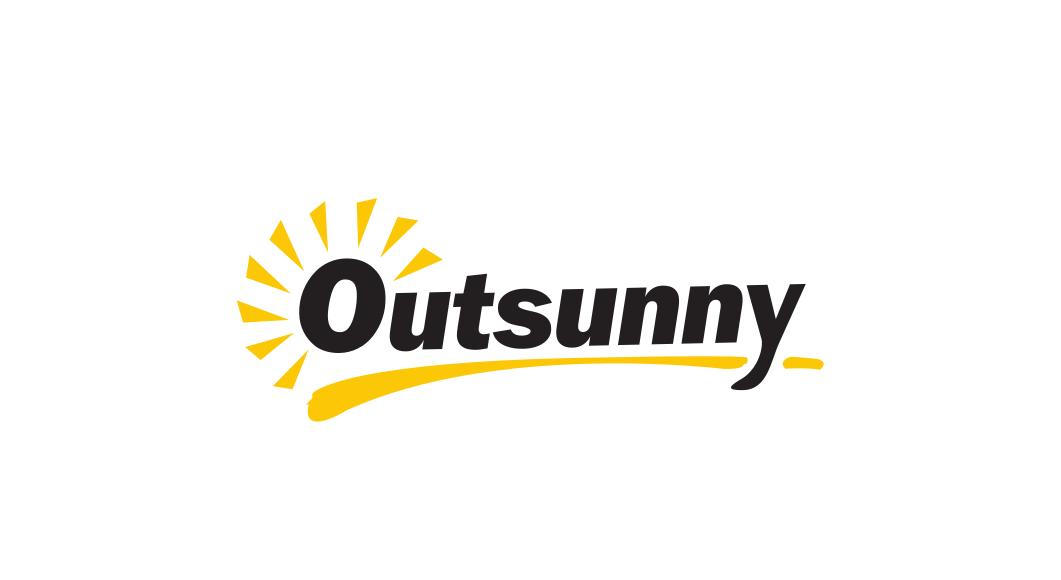 Outsunny Gartensessel bunt Polyrattan B/H/L: ca. 89x156x101 cm Gartensessel_mit_Sitzkissen - bunt (101,00/89,00/156,00cm)