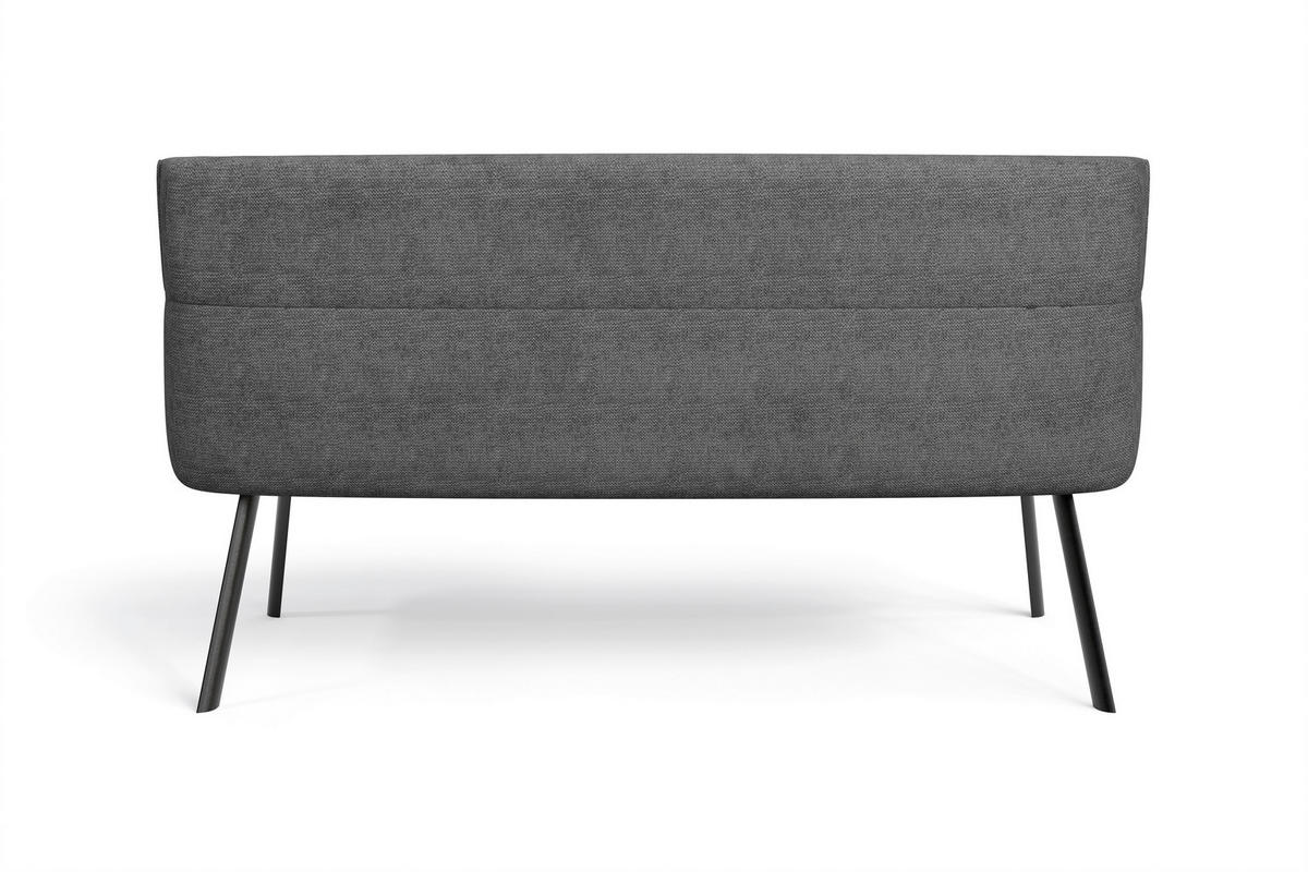 Bank CALIFORNIA anthrazit B/H/T: ca. 180x88x63 cm CALIFORNIA - schwarz/anthrazit (180,00/88,00/63,00cm) - byLIVING