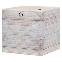 Motivbox Wood beige B/H/T: ca. 32x32x32 cm Wood - beige (32,00/32,00/32,00cm)