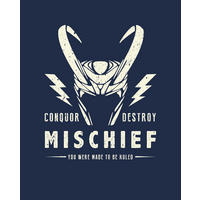 Komar Poster Loki Mischief Disney B/L: ca. 40x50 cm Loki Mischief - (40,00/50,00cm) - Komar