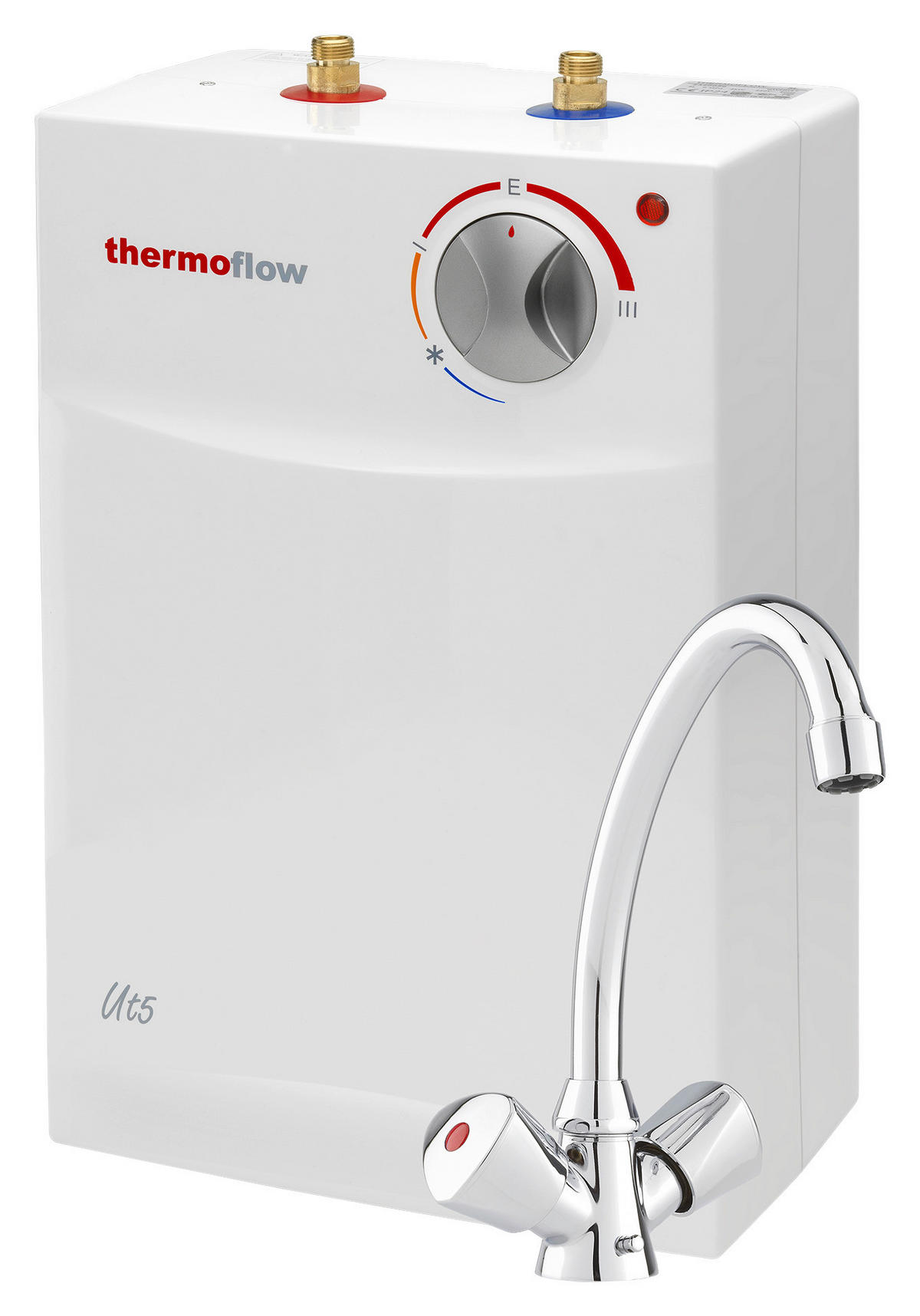 Respekta Untertischspeicher-Set Thermoflow weiß B/H/T: ca. 27,5x49,5x18,5 cm Thermoflow - weiß (27,50/49,50/18,50cm) - Respekta