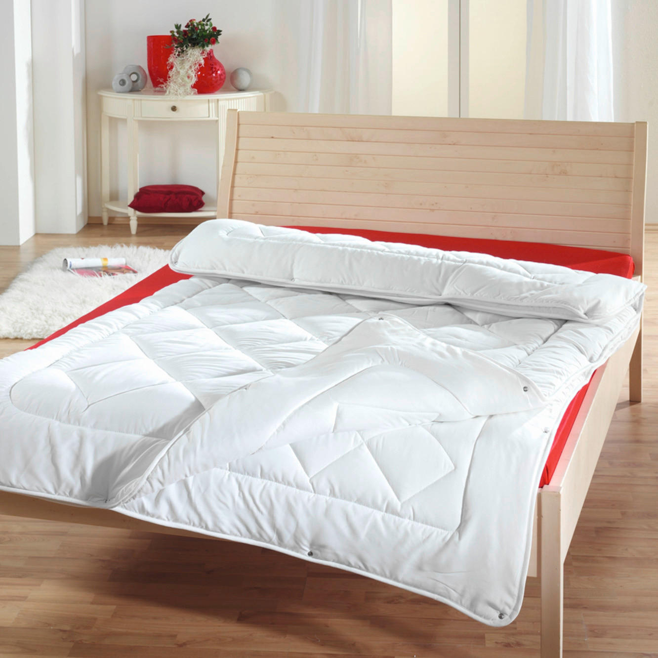 4-Jahreszeitenbett Comfort Comfort - weiß (135,00/200,00cm)