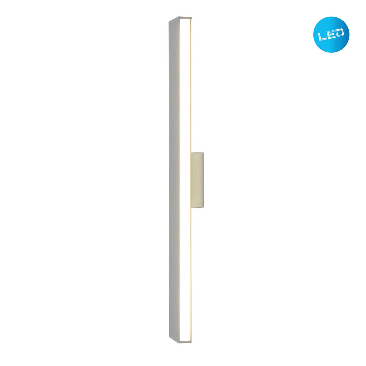 Näve Leuchten LED-Leuchten 1259242 Chrom Metall Kunststoff B/H/T: ca. 7x5,5x60 cm 1 Brennstellen Dubai - Chrom (7,00/5,50/60,00cm) - Näve Leuchten