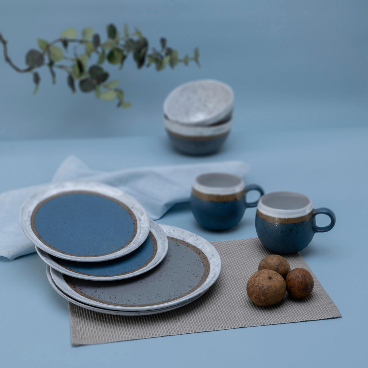 CreaTable Kombiservice Fjord Fjord - multicolor - CreaTable