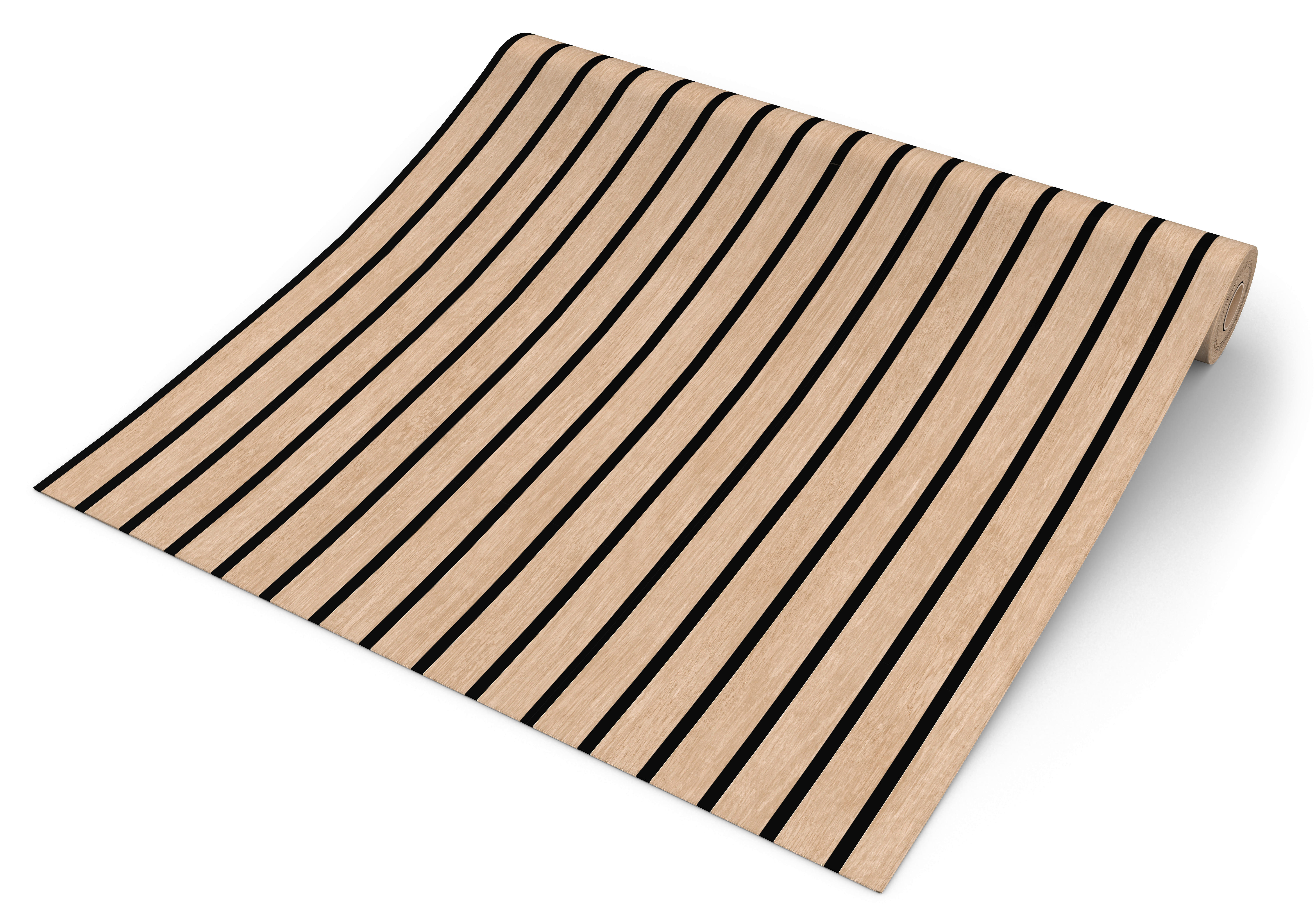 UGEPA Papiertapete Akustikpaneel beige schwarz B/L: ca. 53x1005 cm Papiertapete_M80227 - beige/schwarz (53,00/1005,00cm) - UGEPA