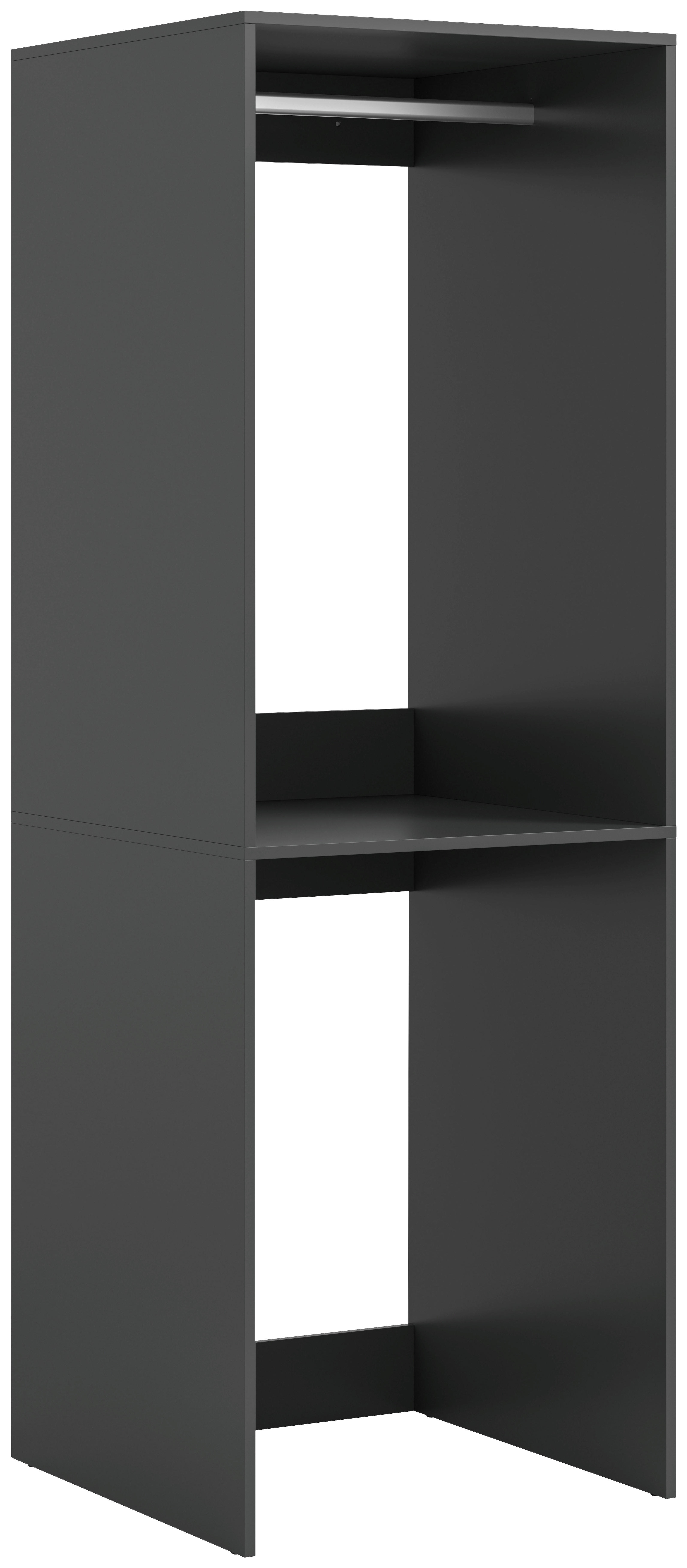 Waschmaschinenumbauschrank Free anthrazit B/H/T: ca. 66x195x66 cm Free - anthrazit (66,00/195,00/66,00cm) - xonox.home
