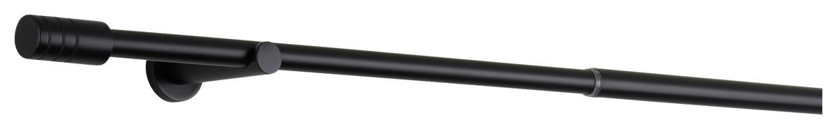 Stilgarnituren rillcube schwarz Metall ausziehbar von ca. 160 bis 280 cm 1.0 Läufe rillcube - schwarz - ondeco