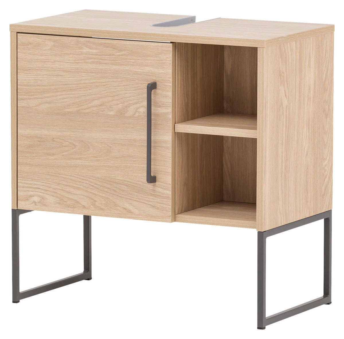 Waschbeckenunterschrank Limone Eiche hell Nachbildung B/H/T: ca. 60,4x59,5x33 cm Limone - Eiche (60,40/59,50/33,00cm) - Möbelpartner