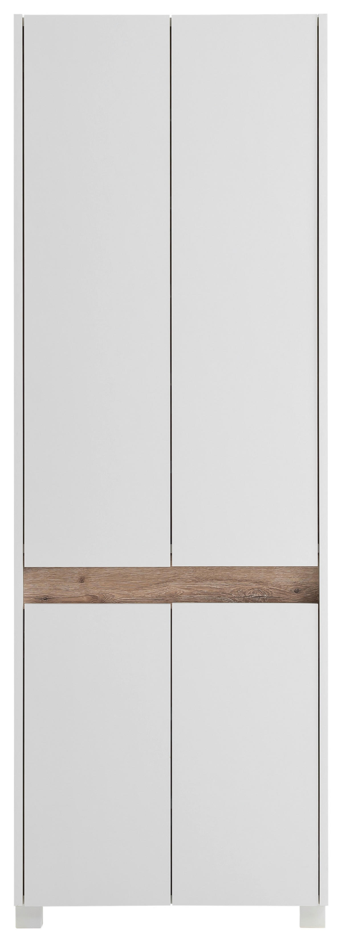 Schuhschrank Cosmo perlweiß Optik B/H/T: ca. 56,9x164,5x33 cm Cosmo - (56,90/164,50/33,00cm) - Möbelpartner
