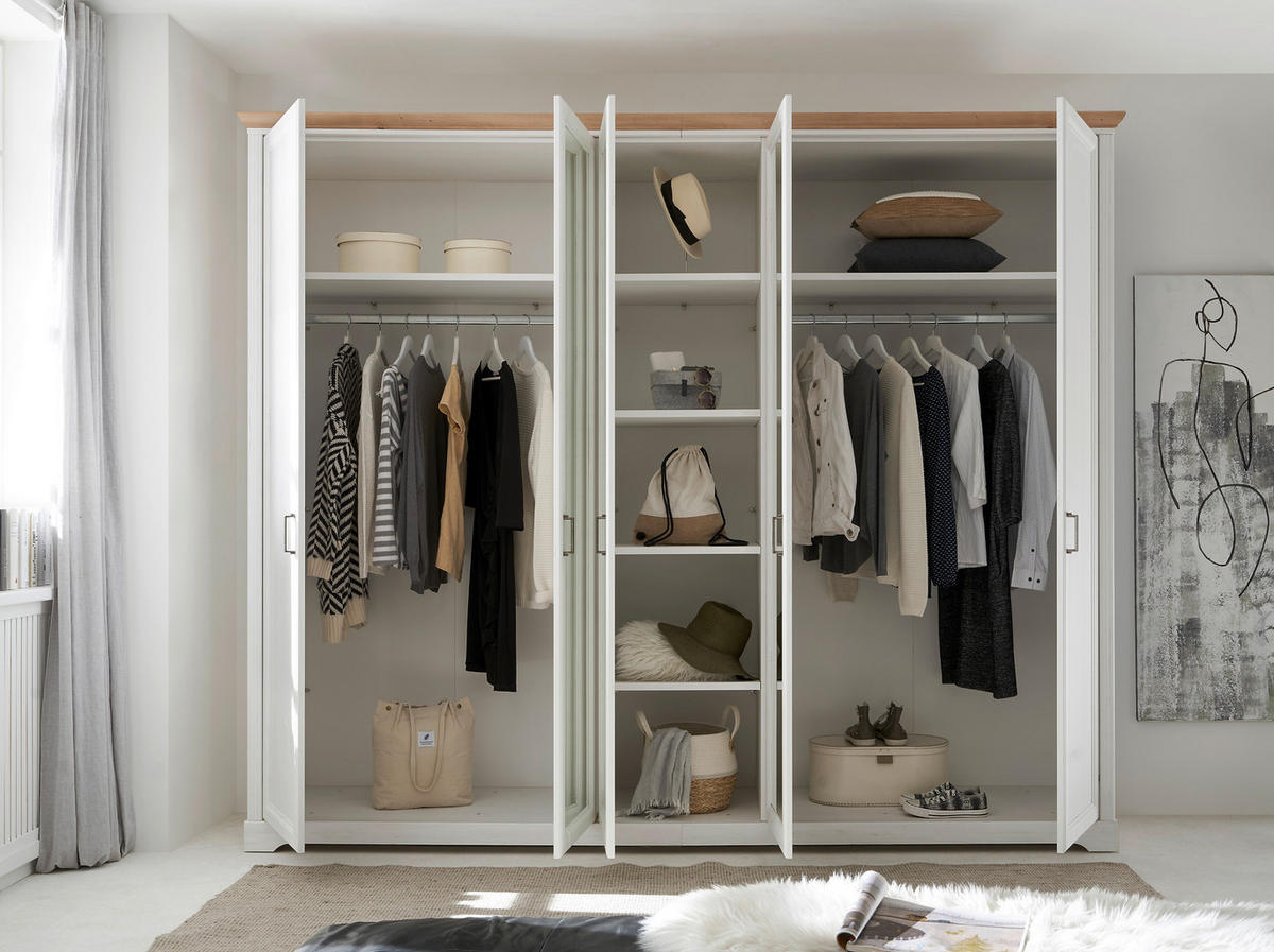 Kleiderschrank Jasmin  B/H/T: ca. 266x220x64 cm Jasmin - (266,00/220,00/64,00cm)