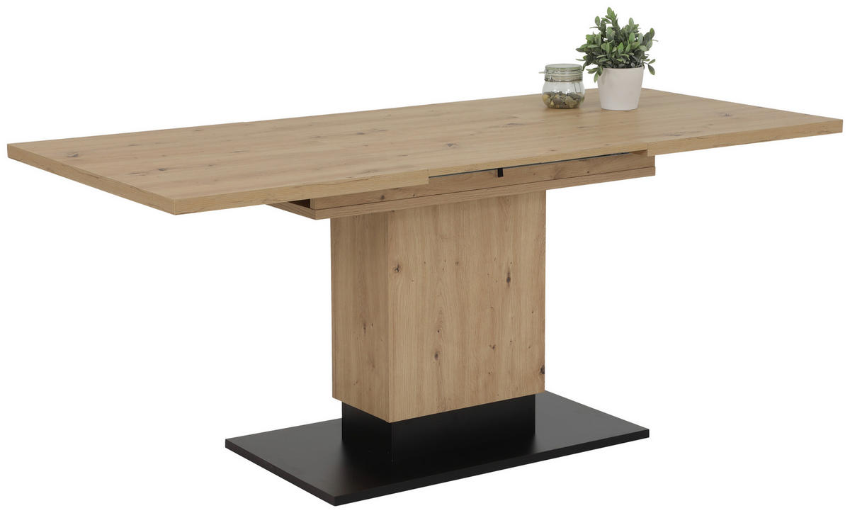 Esstisch LORENA Eiche Artisan Nachbildung braun B/H/T: ca. 120x76x80 cm LORENA - braun/Eiche (120,00/76,00/80,00cm) - Hela
