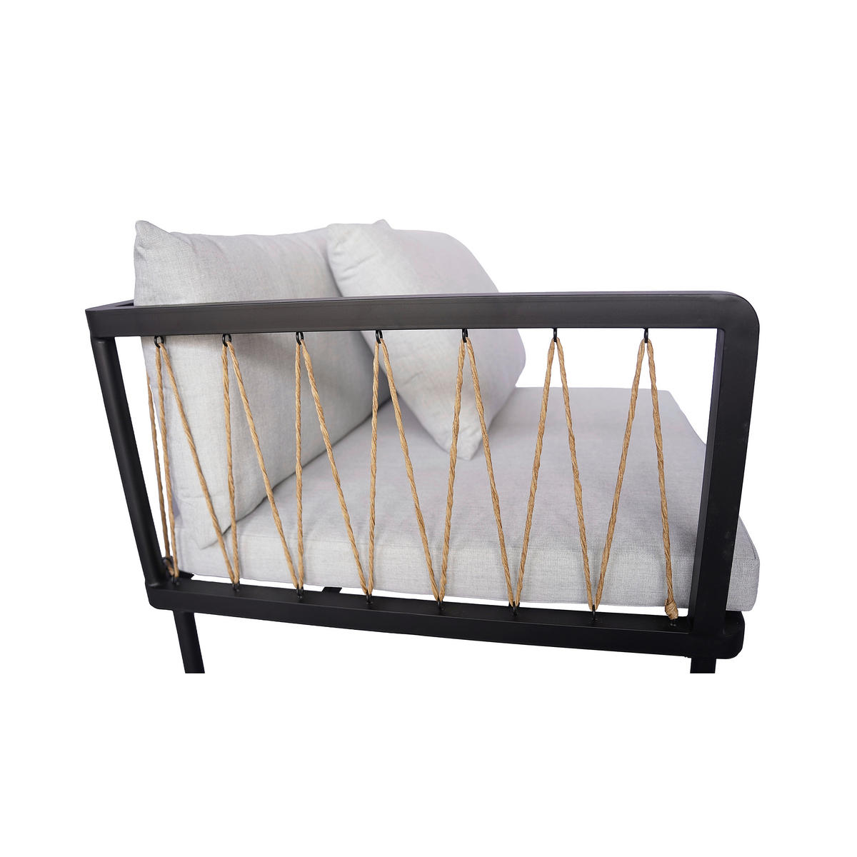 POCOline Gartensitzgruppe grau Akazie Gartensitzgruppe_5tlg. - grau - POCOline