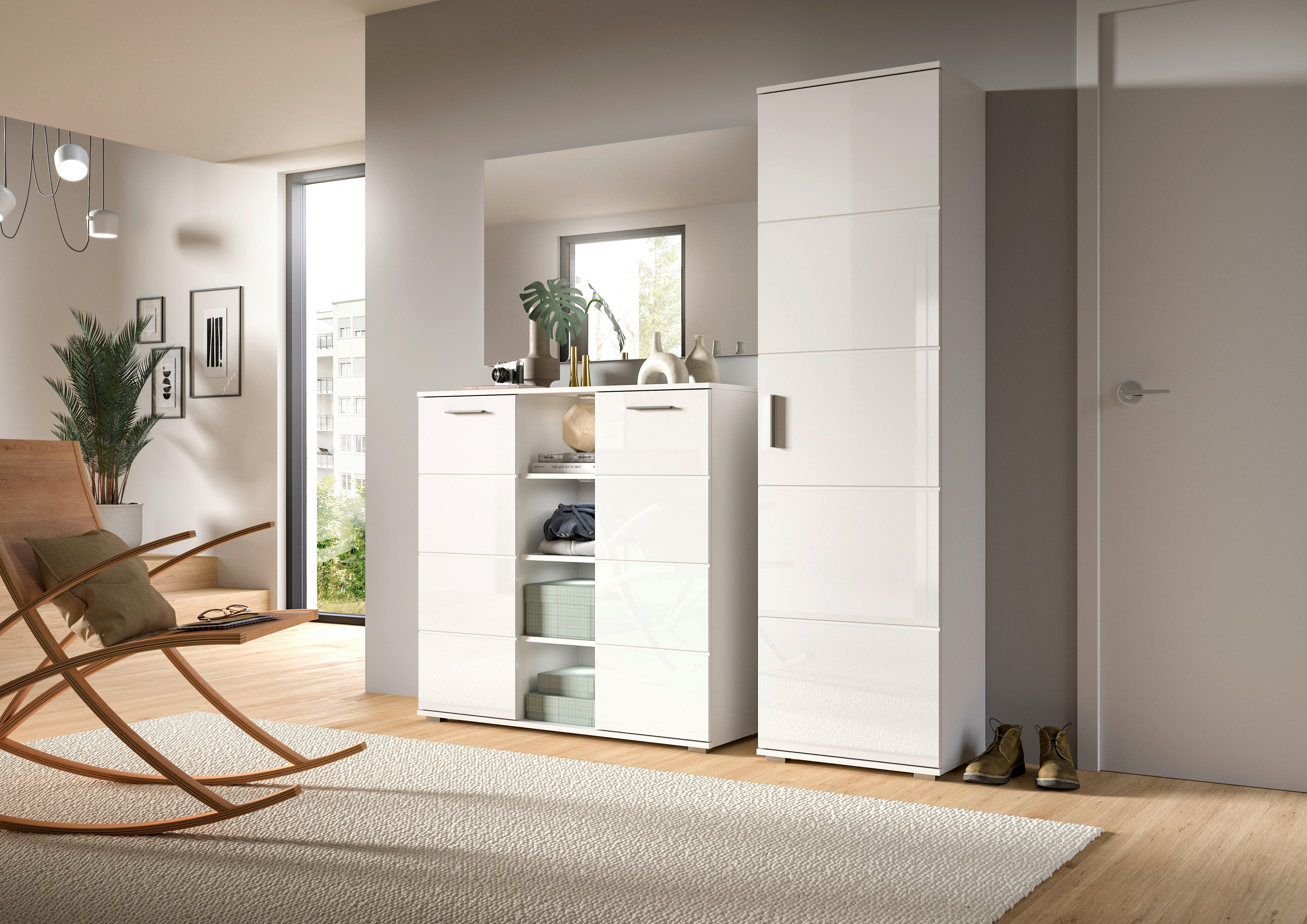 Garderobe PREGO B/H/T: ca. 180x191x37 cm PREGO - (180,00/191,00/37,00cm) - xonox.home