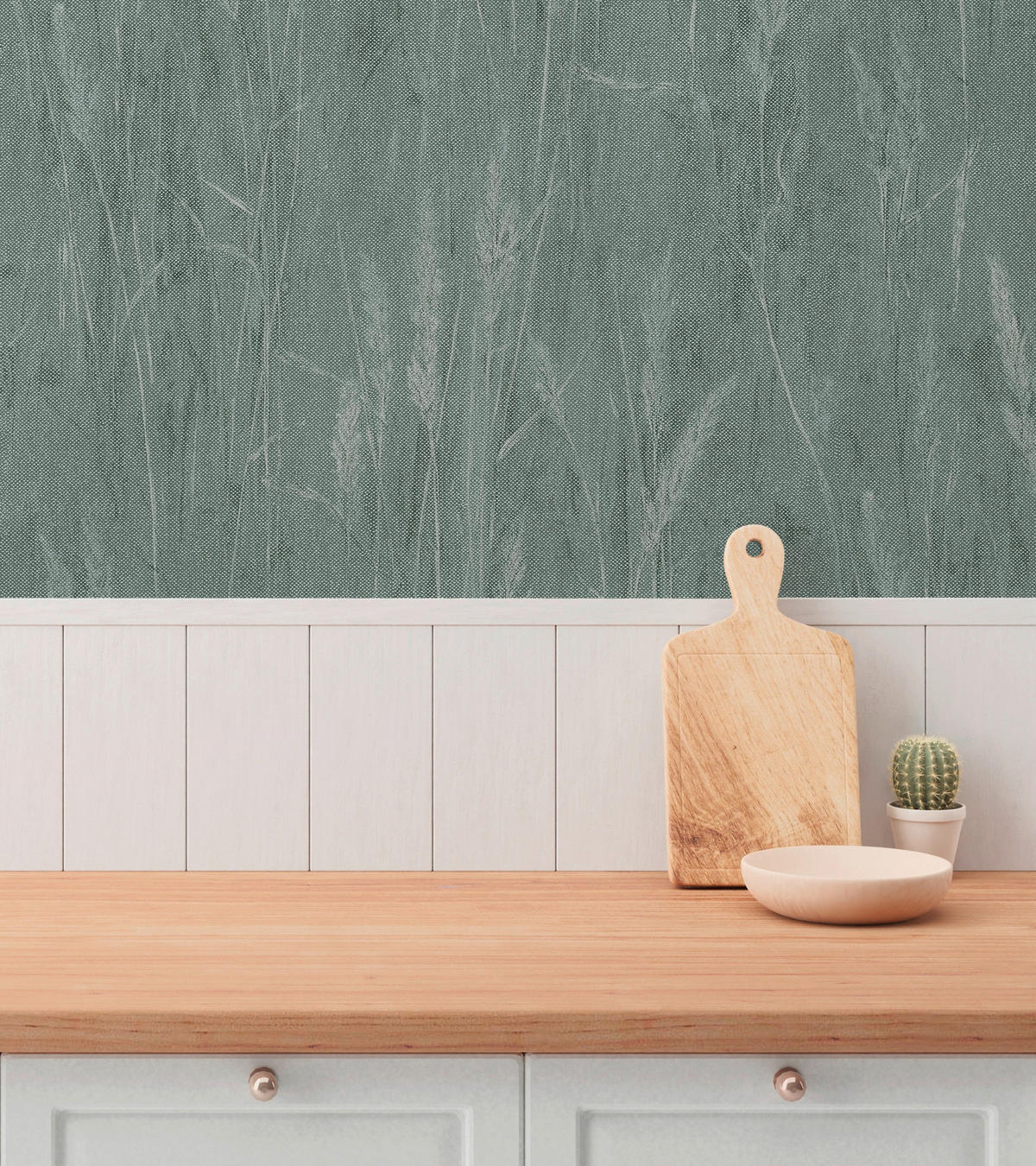 A.S.Création Vliestapete grün B/H/D: ca. 53x1005x8,8 cm Vliestapete - grün (8,80/1005,00cm) - A.S.Creation