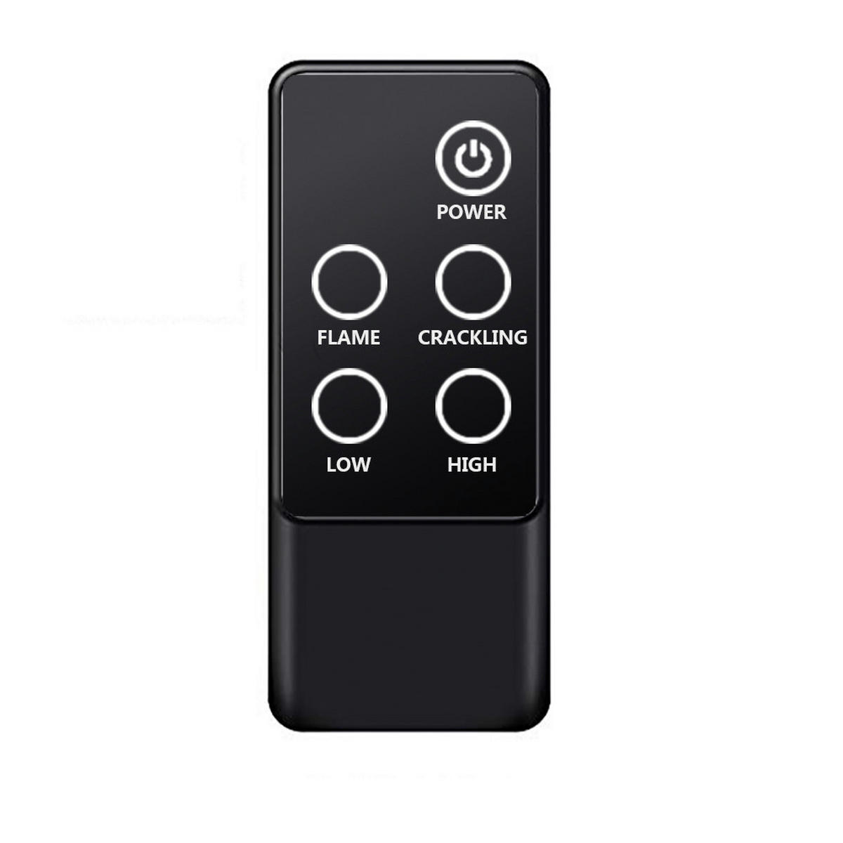 Balderia Einbaukamin Calida schwarz MDF B/H/T: ca. 54,5x63x22,3 cm Elekt.-Kamin Calida 23" EF42C - schwarz (54,50/63,00/22,30cm) - Balderia